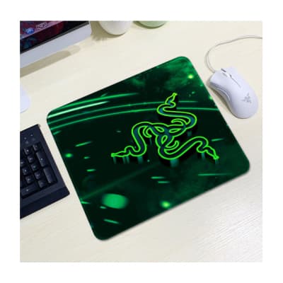 Килимок для мишки Voltronic Razer 8 Black/Green (YT-RZ8)