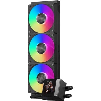 Система рідинного охолодження PcCooler DC360 Pro ARGB Display BK