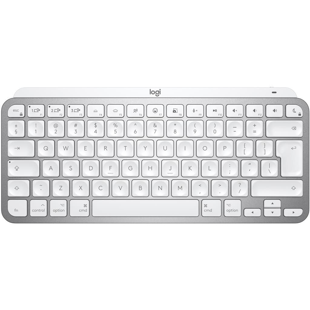 Клавіатура Logitech MX Keys Mini For Mac Wireless Illuminated UA Pale Grey (920-010526)
