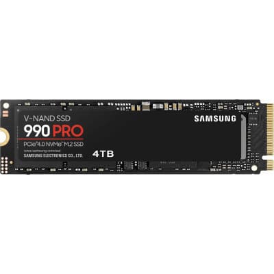 Накопичувач SSD M.2 2280 4TB 990 PRO Samsung (MZ-V9P4T0BW)