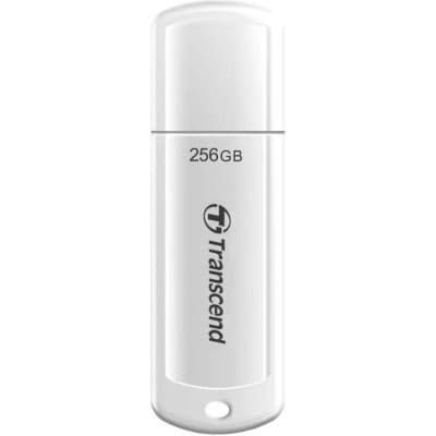 USB флеш накопичувач Transcend 256GB JetFlash 730 White USB 3.1 (TS256GJF730)