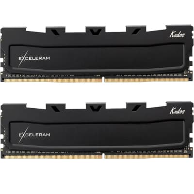 Модуль пам'яті для комп'ютера DDR5 48GB (2x24GB) 6000 MHz Black Kudos eXceleram (EK50480604048CD)