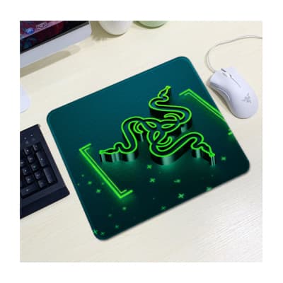 Килимок для мишки Voltronic Razer 9 Black/Green (YT-RZ9)