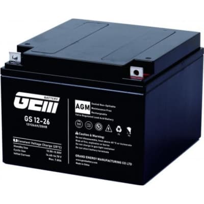 Батарея до ДБЖ GEM GS 12V-26Ah (GS 12-26)