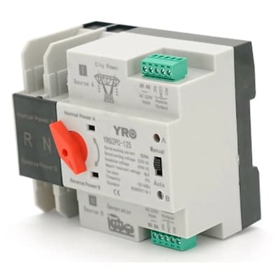 Автоматичний вимикач YRO YRQ2PC-125-2P