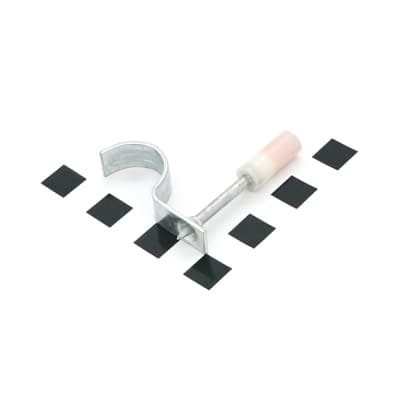 Цвяхи Voltronic монтажні піроксилінові, 8х53мм, затискач для труб Ø25мм, 80 шт (YT-PMN20PC)