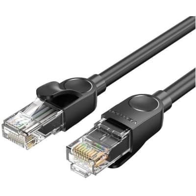 Патч-корд 3м, UTP cat 6 RJ-45 black VENTION (IBNBI)
