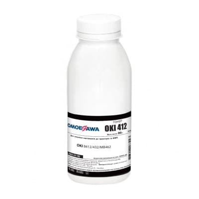 Тонер OKI B412/432/MB462, 90г Black Tomoegawa (NRX-01-90)