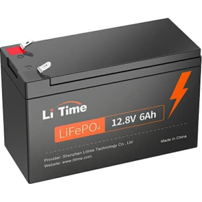 Батарея LiFePo4 Litime 12.8V-6Ah (Li-Time-LiFePO4-12.8-6)