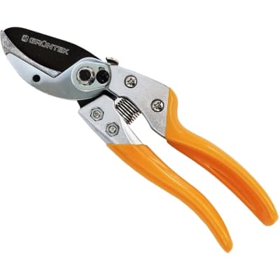 Секатор Gruntek Bussard з ковадлом, d 18мм, 200мм (295202018)