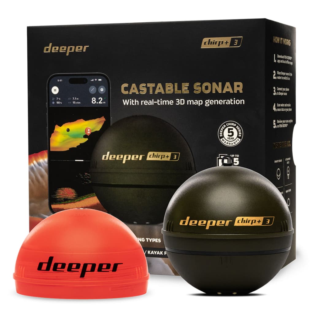 Ехолот Deeper Smart Sonar CHIRP+ 3.0, FLDP47 (ITGAM1951)