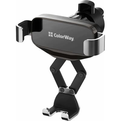 Універсальний автотримач ColorWay Gravity Mechanical Car Mount Black (CW-CHG18-BK)