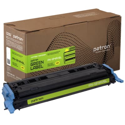 Картридж Patron HP 124A (Q6002A) yellow Green Label (PN-124AYGL)