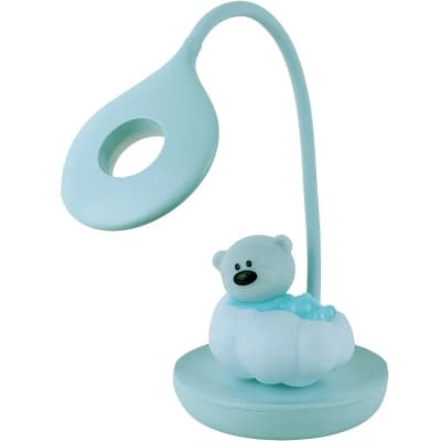 Настільна лампа Kite Cloudy Bear LED з акумулятором, зелена (K24-493-2-4)