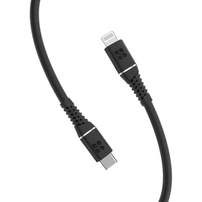 Дата кабель USB-C to Lightning 1.2m Promate (powerline-ci120.black)