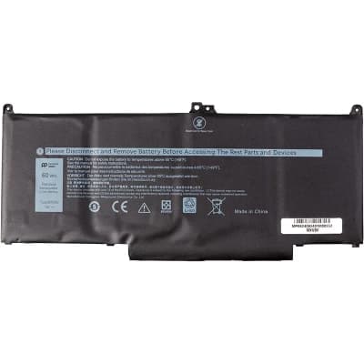 Акумулятор до ноутбука Dell Latitude 7300 MXV9V, 7800mAh (60Wh), 4cell, 7.6V, Li-ion AlSoft (A71056)