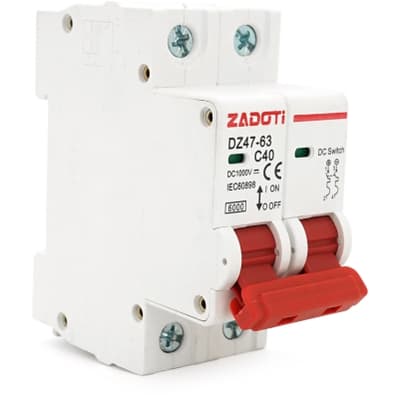 Автоматичний вимикач ZADOTI DZ47-63C40