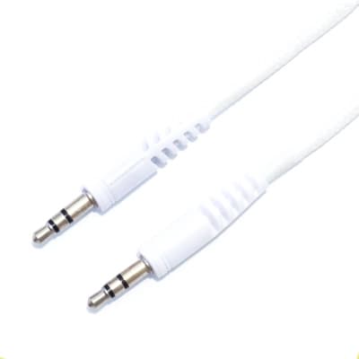 Кабель мультимедійний 3.5mm M to 3.5mm M 1.0m white XQISIT (4029948026954)