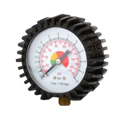 Манометр Airkraft для пістолета підкачки шин STG-05 (різьблення знизу) (MAN-STG-05G)