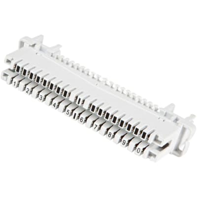 Плінт що розмикається Kingda 10-ти парний, нумер. 1-0 (KD-TM002)