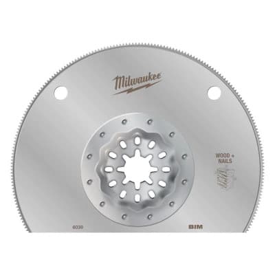 Полотно Milwaukee BiM STARLOCK для реноватора, D=85/28мм деревина з цвяхами (48906039)