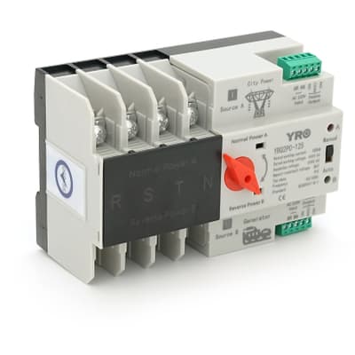 Автоматичний вимикач YRO YRQ2PC-125-4P