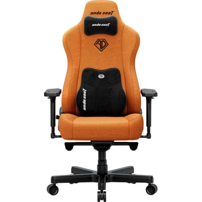 Крісло ігрове Anda Seat Kaiser 3E Fabric XL Orange (AD23YC-XL-09-O-CF-O01)