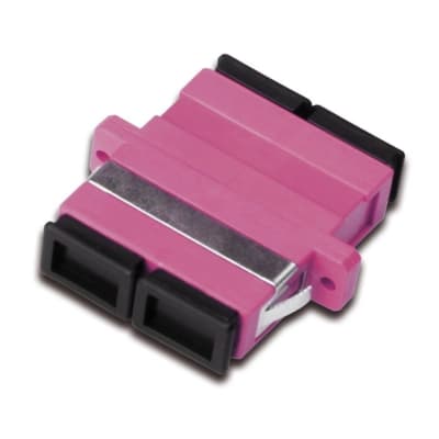 Адаптер SC/SC duplex, MM OM4, керам.сердечник Digitus (DN-96018-2)