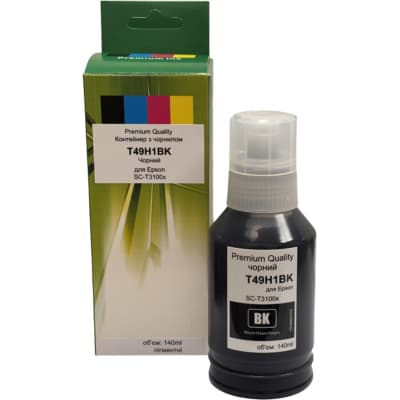 Чорнило Premium Quality Epson T49H1BK SC-T3100x/T3170x 140 ml Black pigm (70265151)