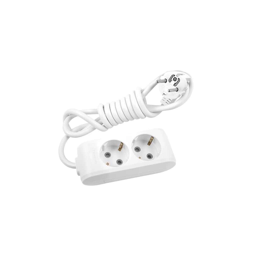 Мережевий подовжувач Panasonic X-tendia із заземленням 2 розетки, 3м (WLTB04232GR-UA)