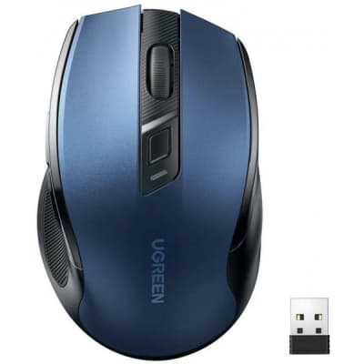 Мишка Ugreen MU006 Ergonomic Wireless Blue (15064)