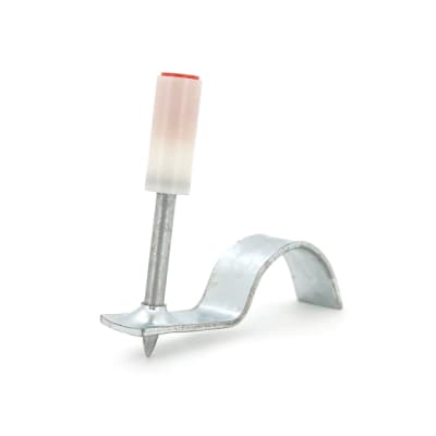 Цвяхи Voltronic монтажні піроксилінові, 8х53мм, затискач для труб Ø30мм, 80 шт (YT-PMN25PC)