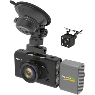 Відеореєстратор Aspiring Alibi 9 GPS, 3 Cameras, Speedcam (CD1MP20GAL9)