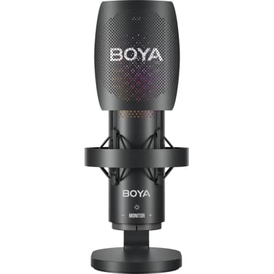 Мікрофон Boya K9 RGBType-C/3,5 мм Black (BOYA K9)