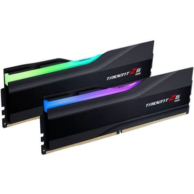 Модуль пам'яті для комп'ютера DDR5 32GB (2x16GB) 6800 Trident Z5 RGB Black G.Skill (F5-6800J3445G16GX2-TZ5RK)