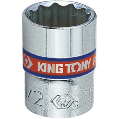 Торцева головка KING TONY 1/4" 5/32" 12PT CHROME (233005S)