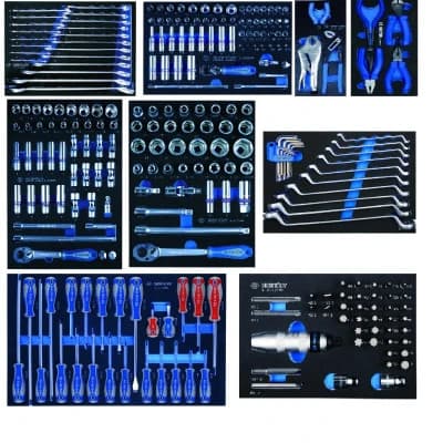 Набір інструментів KING TONY для візка 259 шт. в ложементі (934-018MRVD)