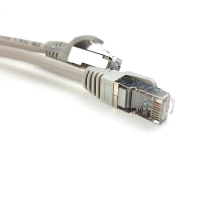 Патч-корд 1м FTP cat 5е CU gray Eserver (14117 / CAT.5E FTP CORD-1M-GRY)