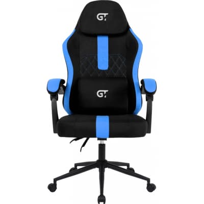 Крісло ігрове GT Racer X-2326 Black/Blue (X-2326 Fabric Black/Blue)