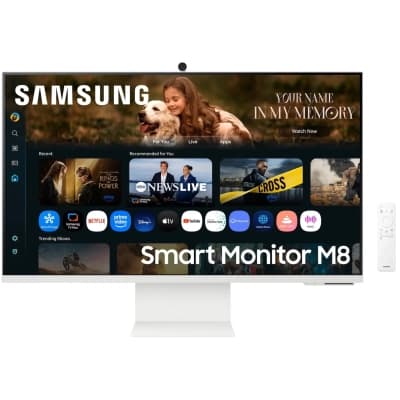 Монітор Samsung 32" Smart M8 (LS32FM803UZXUA) VA White