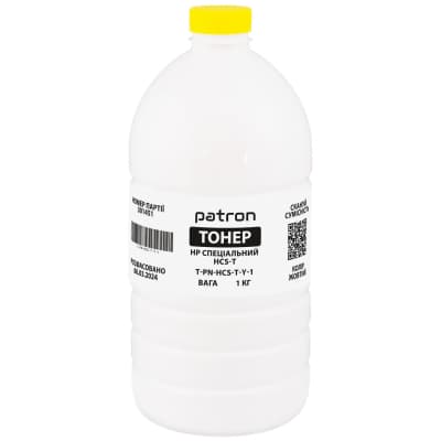 Тонер HP HCS-T, 1 кг, yellow Patron (PN-HCS-T-Y-1)