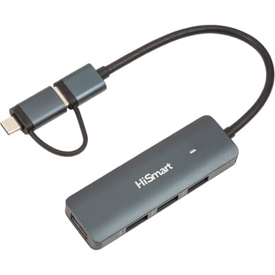 Концентратор HiSmart USB 3.0 to 4xUSB 3.0 (CA913466)
