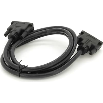 Кабель мультимедійний DVI M to DVI M 1.5m 24+1pin black Merlion (YT-DVI(M)/(M)NY-1.5mB)