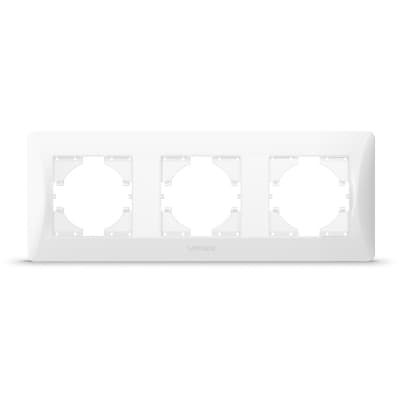 Рамка Videx BINERA біла 3 поста (VF-BNFR3H-W)