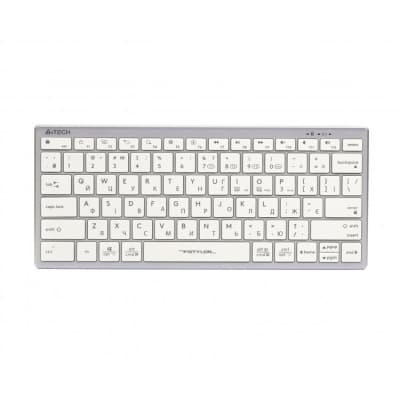 Клавіатура A4Tech FBX51C Wireless/Bluetooth White (4711421972987)