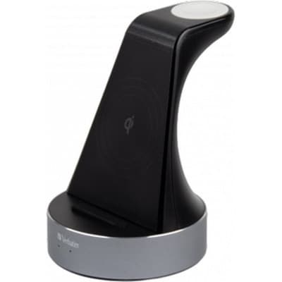 Зарядний пристрій Verbatim 2in1 Apple Watch and iPhone Charging Stand (49555)