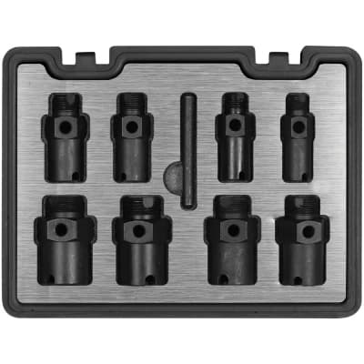 Набір інструментів Yato ремкомплект зовнішньої та внутрішньої різьби 9шт (YT-17600)