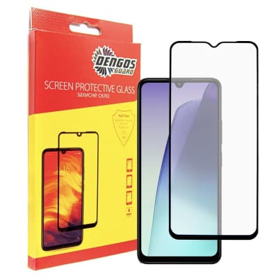 Скло захисне Dengos Full Glue Xiaomi Redmi A4 (black) (TGFG-383)