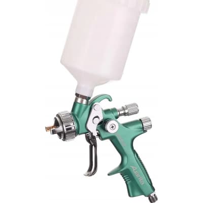 Фарбопульт Toptul пневматичний LVLP верх.пласт.бачок 600мл, (898-2-1.4LP)