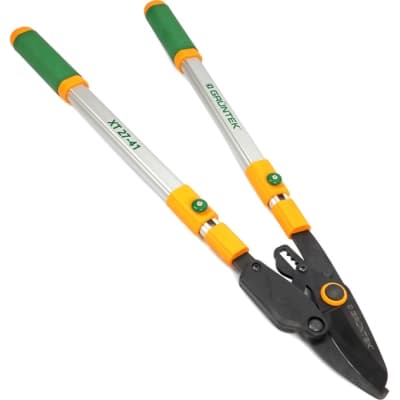 Секатор Gruntek XT 27-41 з храповим механізмом, d 40мм, 700-1040мм, з телескопiчними ручками (295070140)